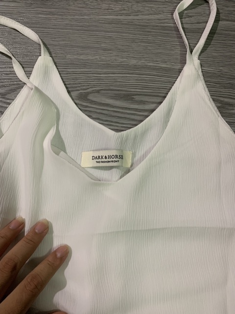 XẢ HÀNG - ÁO 2 DÂY CHẤT VOAN ĐẸP MS10299