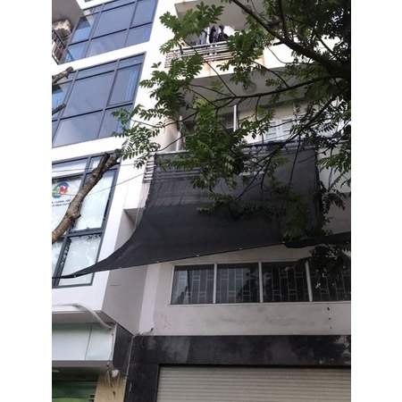 Lưới Che Nắng - May Viền Đóng Khoen Sẵn - Giá Bán Trên 1 Mét Vuông - Màu Đen - Nhựa Nam Việt