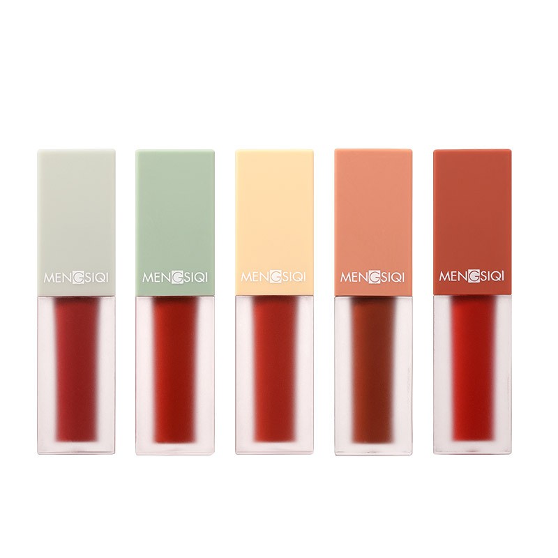 Set 5 Son Kem Lì Siêu Mịn Mengsiqi Orchid Love Matte Lip -Z194-E9T2 | Thế Giới Skin Care