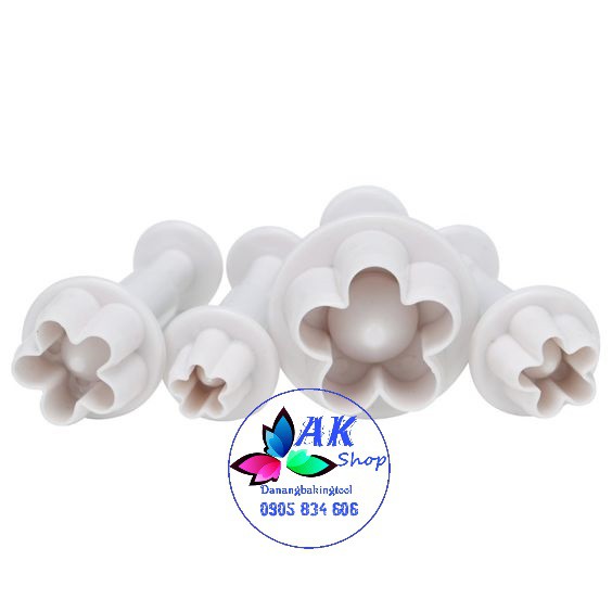 SET 4 KHUÔN NHẤN LÒ XO NHỰA