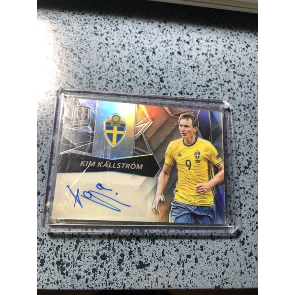 Thẻ cầu thủ Kallstrom | Panini Spectra Autograph 12/99