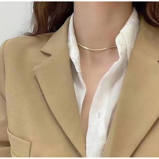 Dây Chuyền Dạng Da Rắn Thời Trang Cá Tính Cho Nam Và Nữ