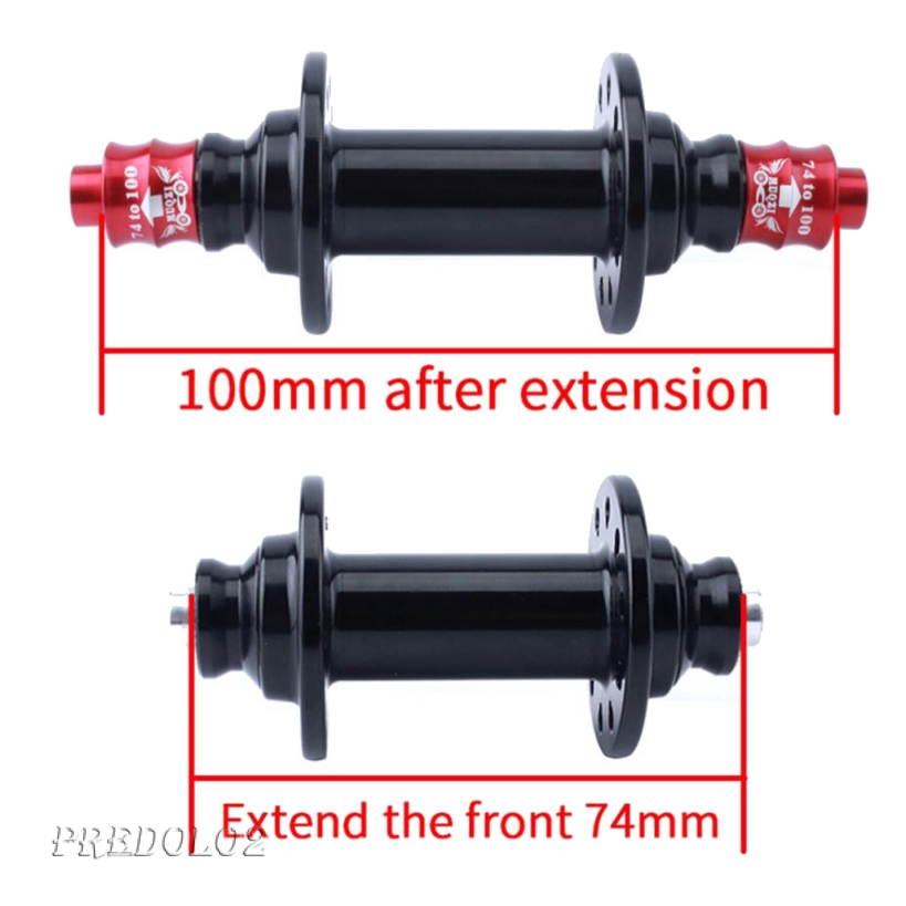 Ống Nối Dài Yên Trước Xe Đạp Màu Đen 74 to100mm Predolo2