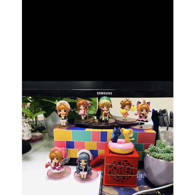 Mô hình búp bê nhân vật Magic Card Girl Sakura trang trí