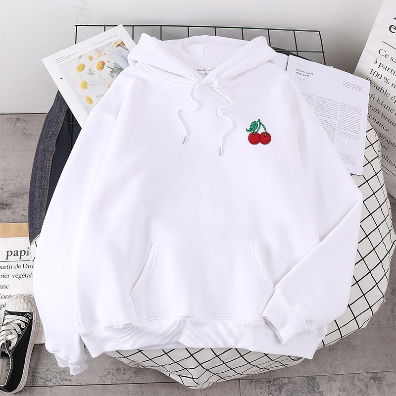 Áo hoodie logo quả Cherry HARI1120