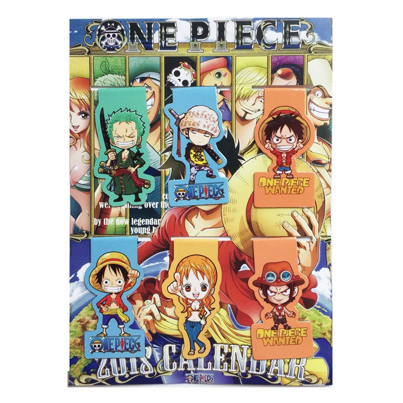 Đánh Dấu Sách Bookmark Nam Châm Đảo Hải Tặc One Piece