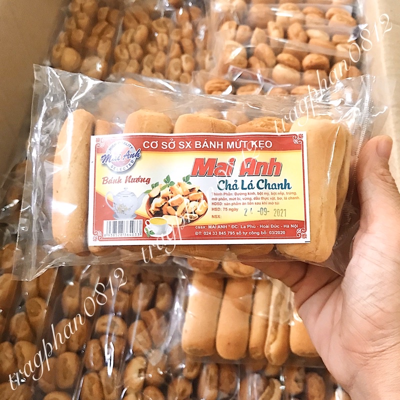 Bánh chả lá chanh nướng mềm thơm (gói 10 miếng)