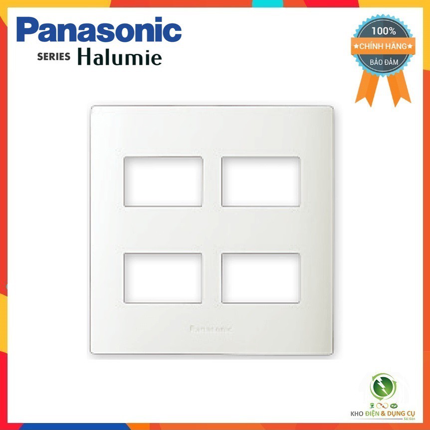MẶT DÙNG PANASONIC HALUMIE ĐỂ GẮN CHO THIẾT BỊ CÔNG TẮC, Ổ CẮM, CB CÓC, Ổ 3 CHẤU