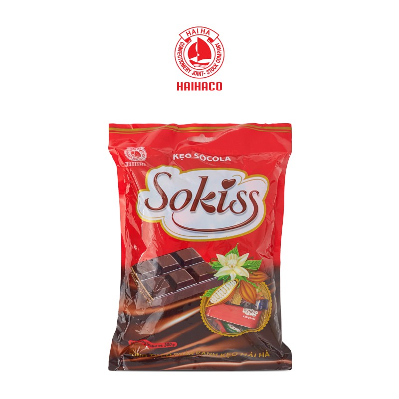 Kẹo Socola Sokiss Hải Hà (Túi 300 Gram)