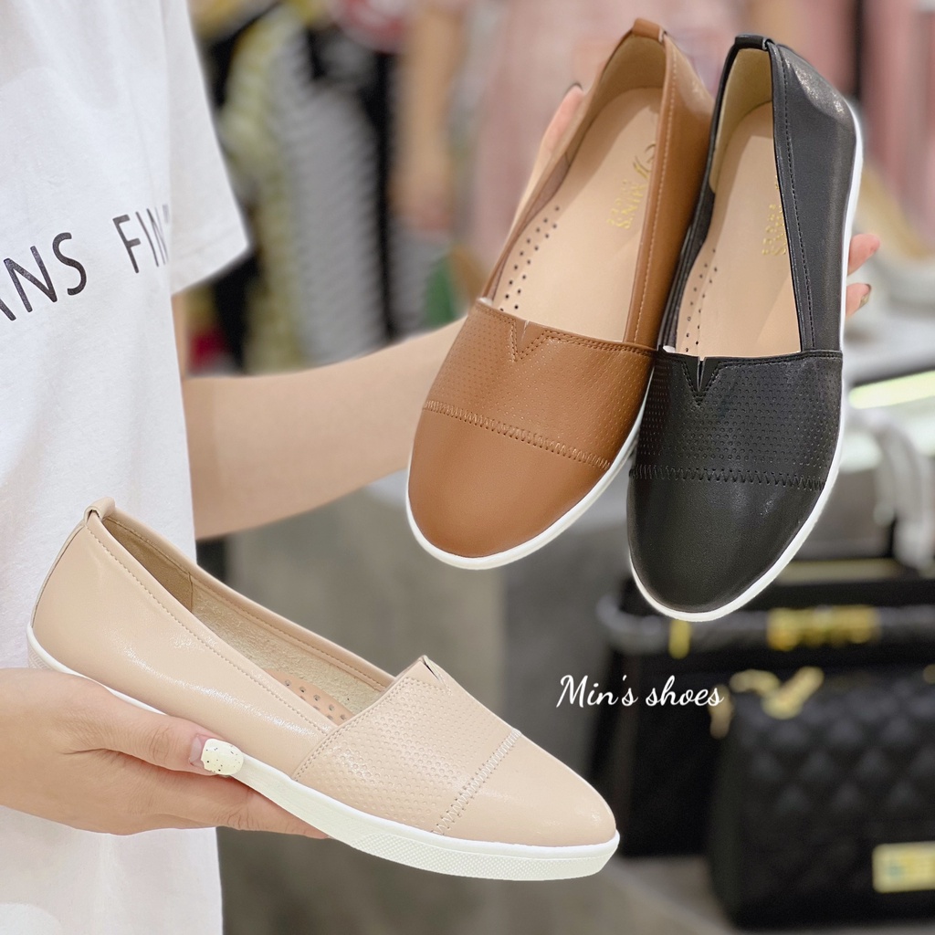 Min's Shoes - Giày Slipon Da Mềm Cao Cấp GL76