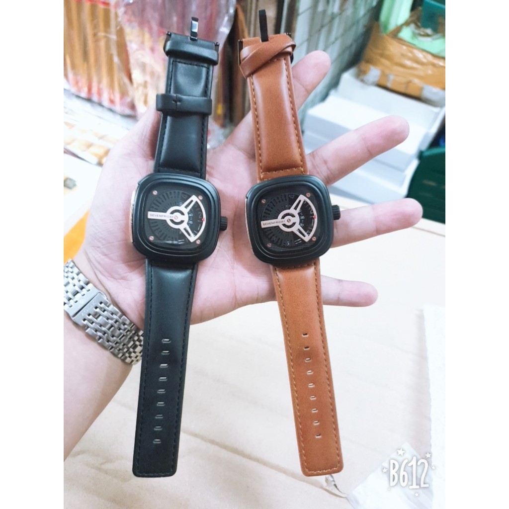 Đồng hồ Nam Seven Friday dây da độc đáo, máy nhật, bảo hành 12 tháng - Sevenfriday | BigBuy360 - bigbuy360.vn