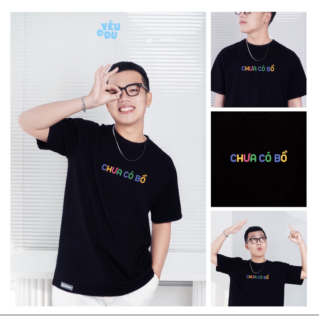 Áo thun cotton có bồ hoặc chưa bồ Yêu Là Đủ Shop oversize form rộng dành cho nam nữ | BigBuy360 - bigbuy360.vn