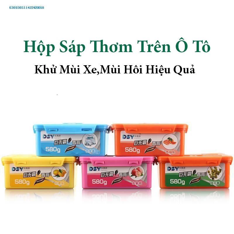 Sáp Thơm Ô Tô Khử Mùi Hôi Xe, Phòng Ngủ, Nhà Vệ Sinh - Mùi Thơm Tự Nhiên, Dễ Chịu Carzone