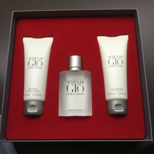 Set Quà tặng Nước hoa Giorgio Armani Acqua Di Gio Pour Homme EDT 100ml