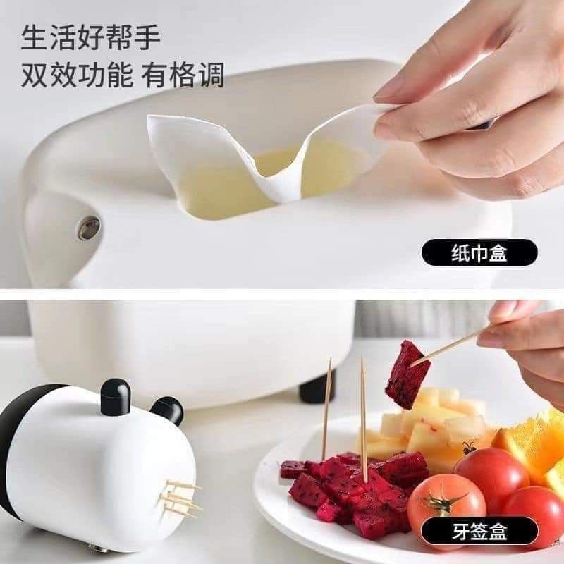 HỘP ĐỰNG GIẤY HÌNH BÒ SỮA 2IN1 - HỘP ĐỰNG TĂM