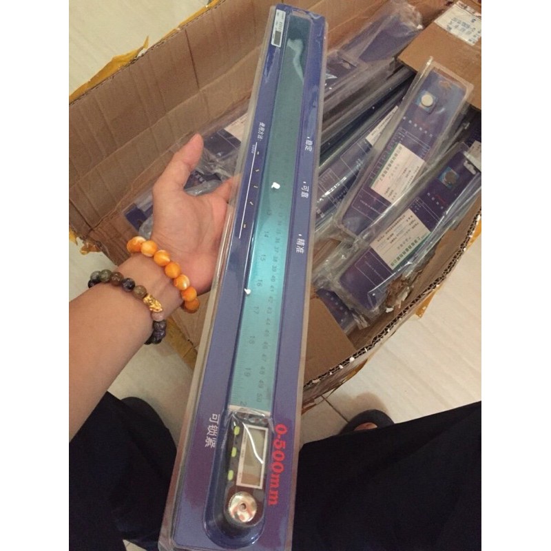 Thước Ke Góc Điện Tử 50cm Xoay 360 Độ