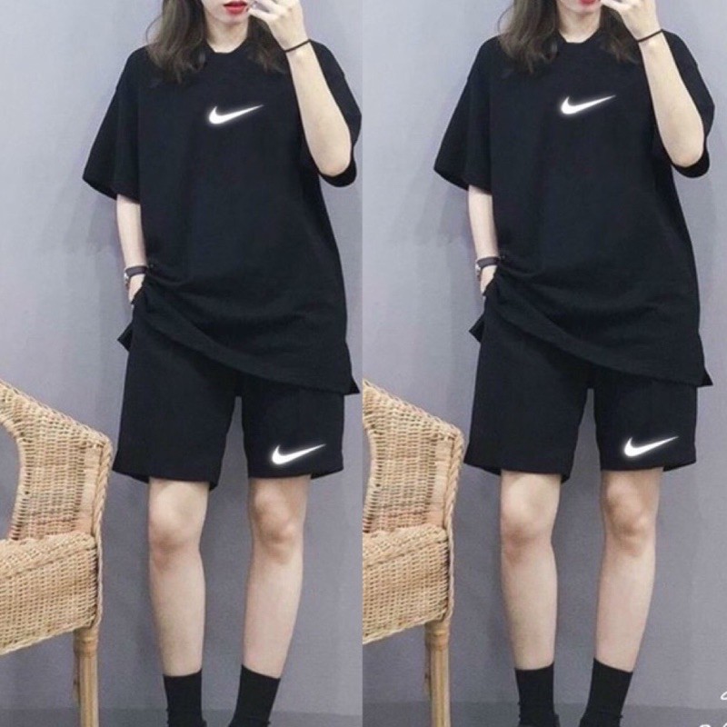 [Rẻ Vô Địch] Sét Đồ Bộ Thể Thao Nam Nữ Mặc Nhà Phản Quang Phong Cách Ulzzang Unisex, Freesize Chất  Thun Cotton