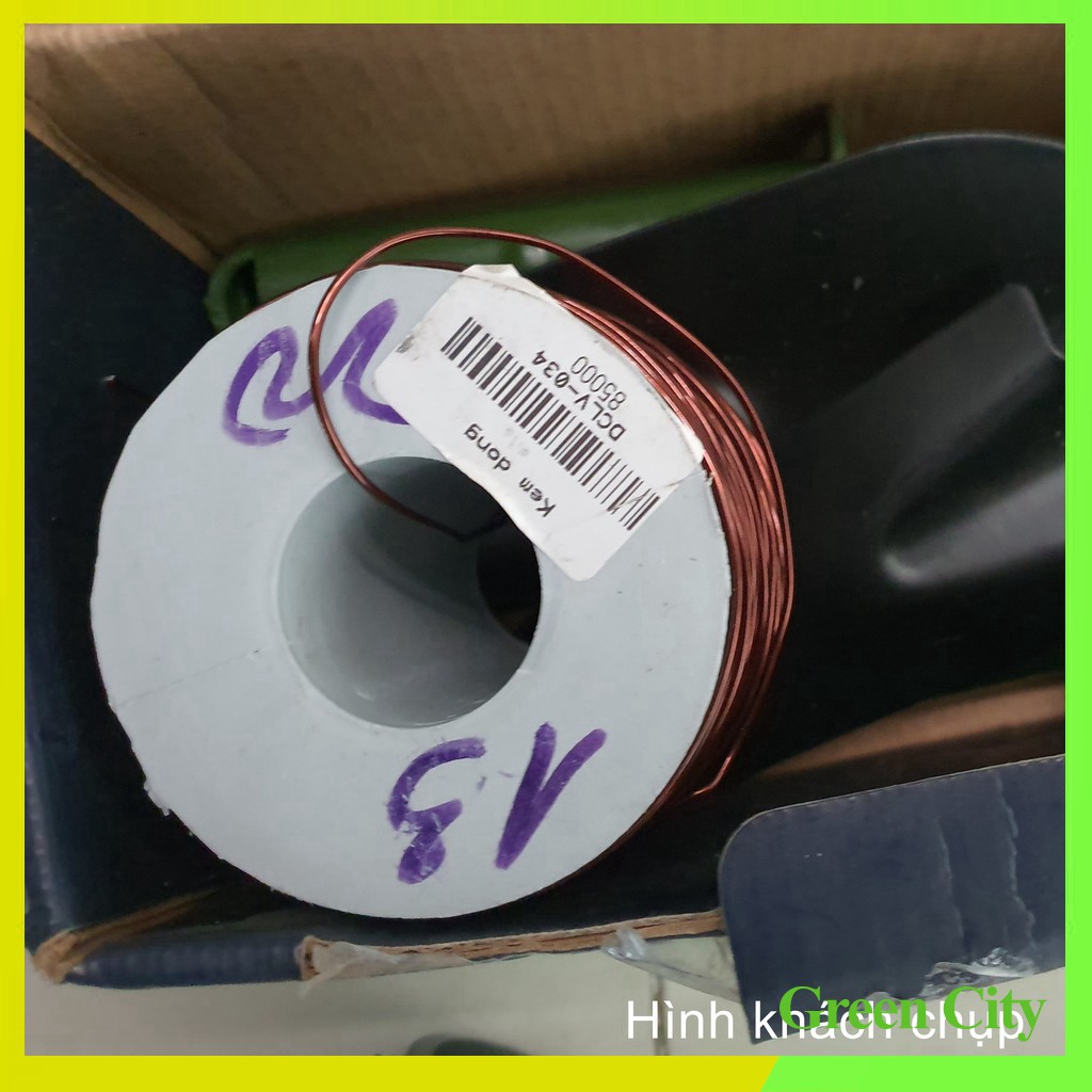 Dây nhôm mạ đồng uốn cây kiểng cuộn 500gram  - Green City