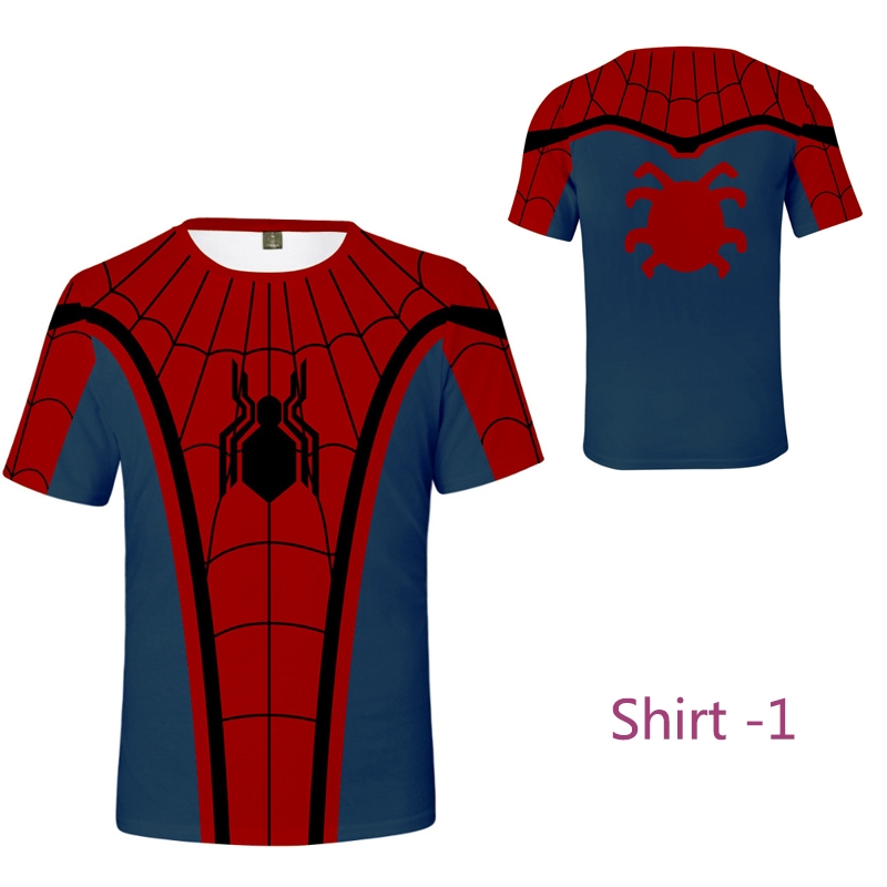 Áo khoác / Áo thun / Quần dài Spider-Man 3D thời trang cho nam nữ