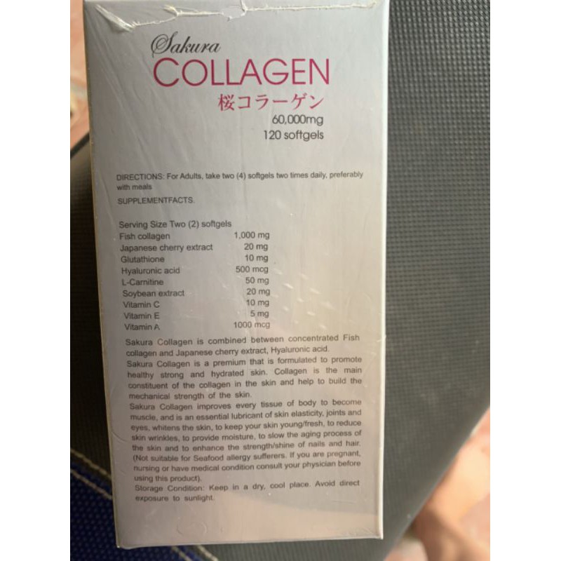 Viên uống Collagen Sakura Nhật Bản