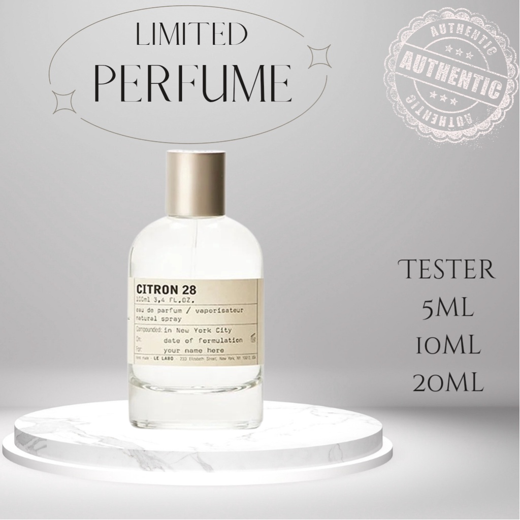 Nước hoa Le Labo Citron 28, Seoul 10ml  🅻🅸🅼🅸🆃🅴🅳