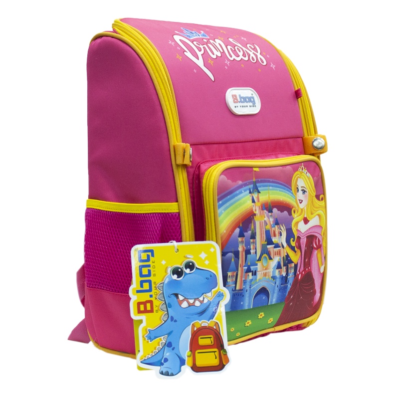 Balo b.bag chống gù adventure box-princess b-12-115 hồng - ảnh sản phẩm 2