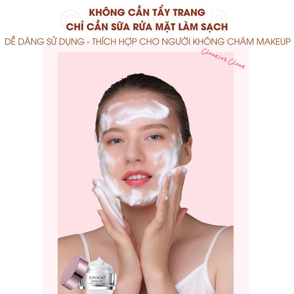 Kem Dưỡng Trắng Da Nâng Tone & Giảm Thâm Sạm Da - CIYAOO- Chính Hãng Toneup Cream 2 IN 1 50g QX0066