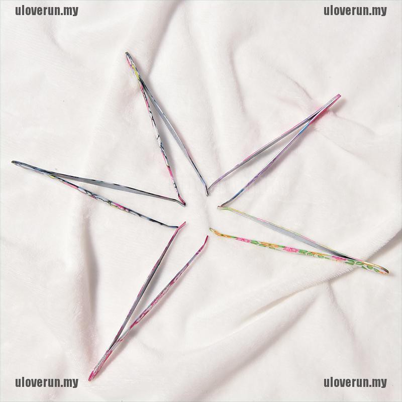 Nhíp Tỉa Lông Mày Bằng Thép Không Gỉ In Họa Tiết Hoa | BigBuy360 - bigbuy360.vn