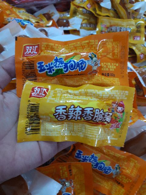 [Mã 267FMCGSALE giảm 8% đơn 500K] Xúc xích ngô, xúc xích cay ( 1 gói 32g) | BigBuy360 - bigbuy360.vn