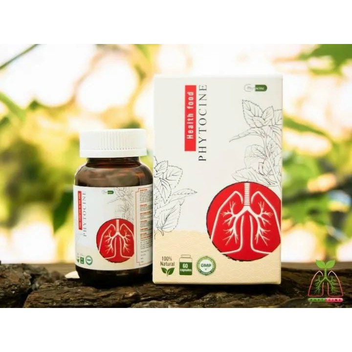 PHYTOCINE - Chiết xuất từ XUYÊN TÂM LIÊN hỗ trợ các bệnh đường hô hấp