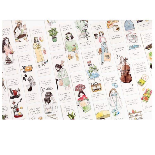 Bookmark “Happy Life” 30 mẫu