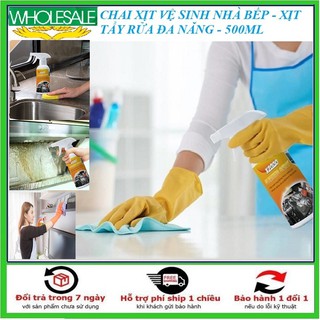 Chai Xịt Tẩy Rửa Đa Năng Clean Spray X2000 Siêu Sạch, Dung Dịch Tẩy Rửa Vết Ố Bẩn Số 1 Nhật Bản