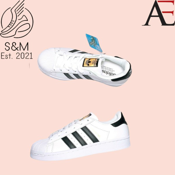 [Siêu Hot] Giày Thể Thao Nam Adidas Giày Super Star &quot;White&quot; C77124 - Hàng Chính Hãng - Bounty Sneakers