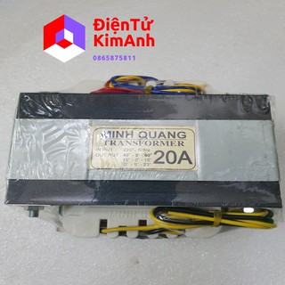 Biến áp nguồn 20A đối xứng 40V