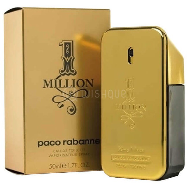 Nước Hoa Nam 50ml Paco Rabanne One Million EDT, Chính Hãng vov567 Cung Cấp.