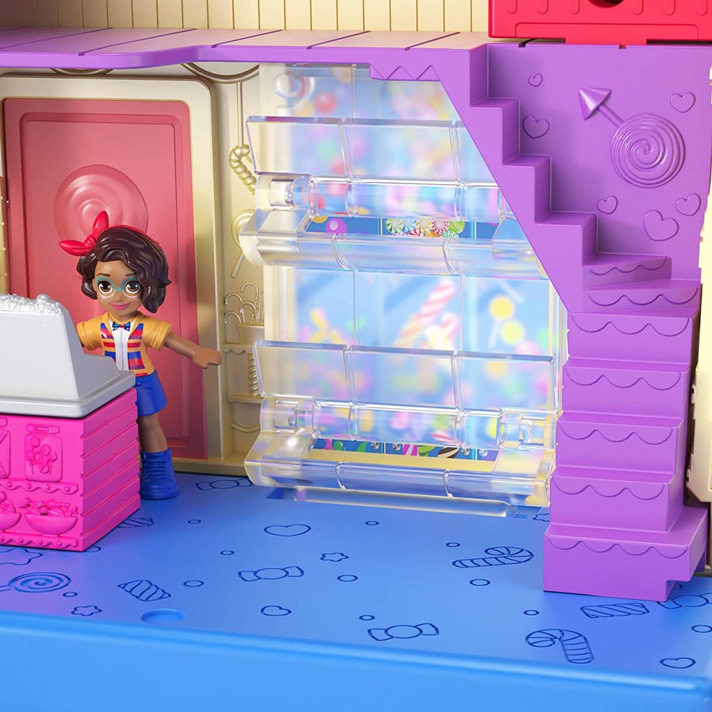 ĐỒ CHƠI POLLY POCKET - Cửa hàng kẹo ngọt ở Pollyville - MÃ SP GKL57/GGC29