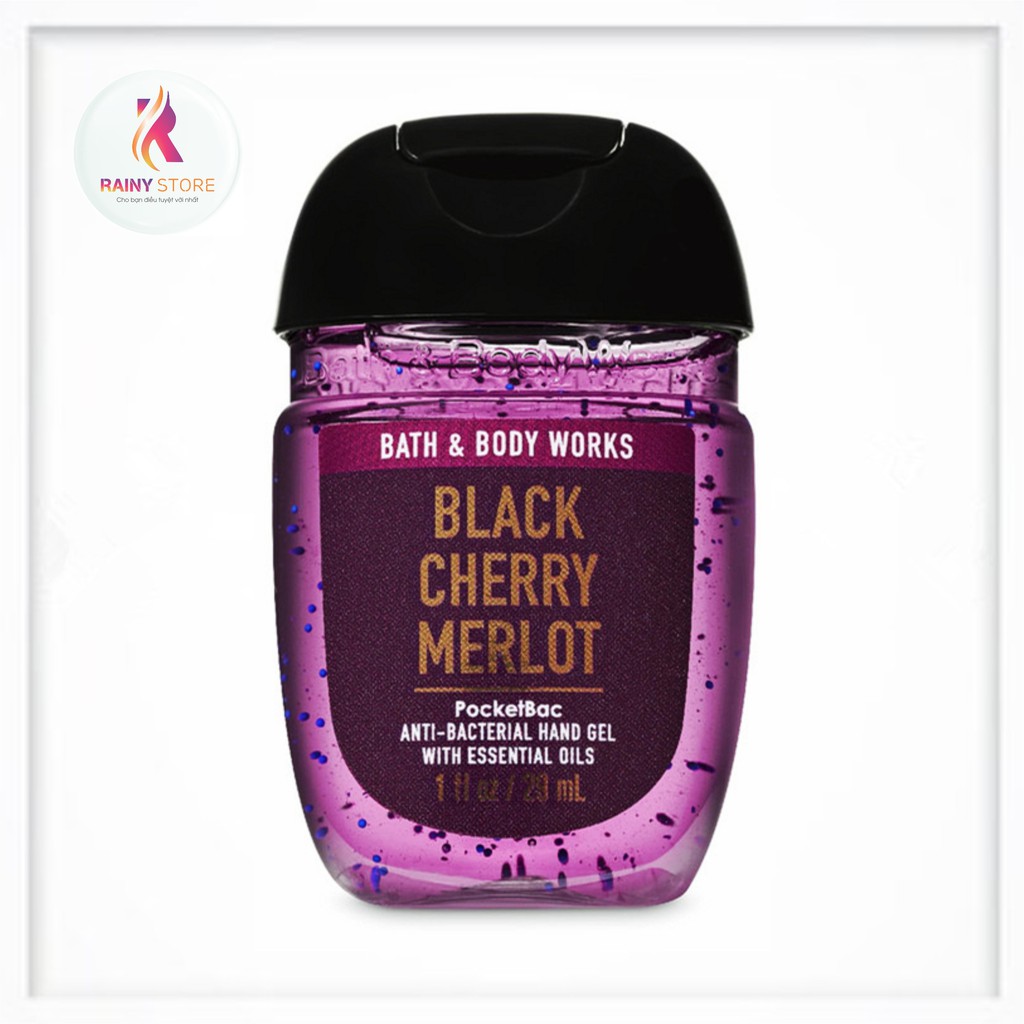 Gel rửa tay khô Bath & Body Works Black Cherry Merlot 29ml