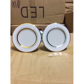 [VN] Đèn led âm trần 7W (Downlight) 3 màu thay đổi