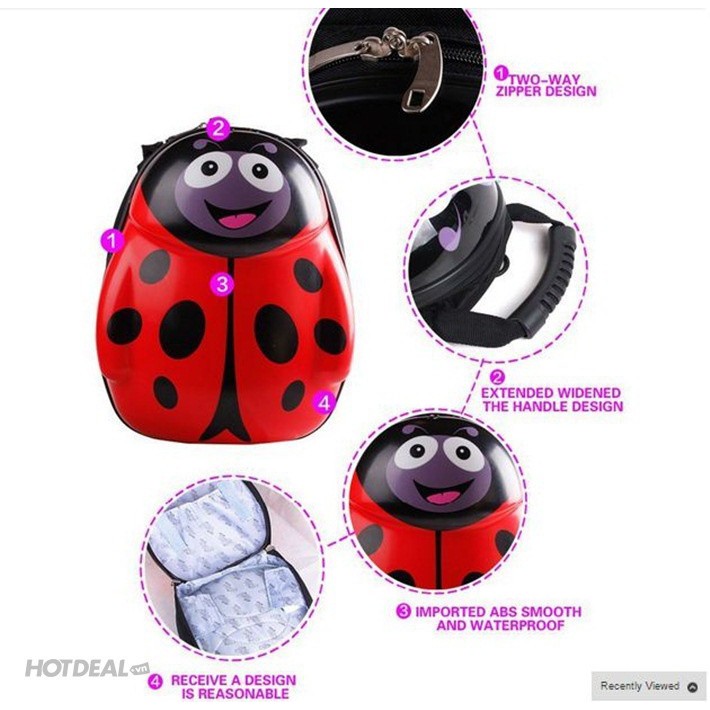 Balo trứng Hình Thú Đáng Yêu Cho Bé