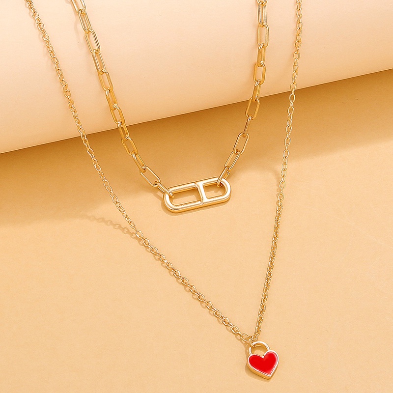 (MỚI) Vòng cổ nhiều lớp hình mũi heo thời trang