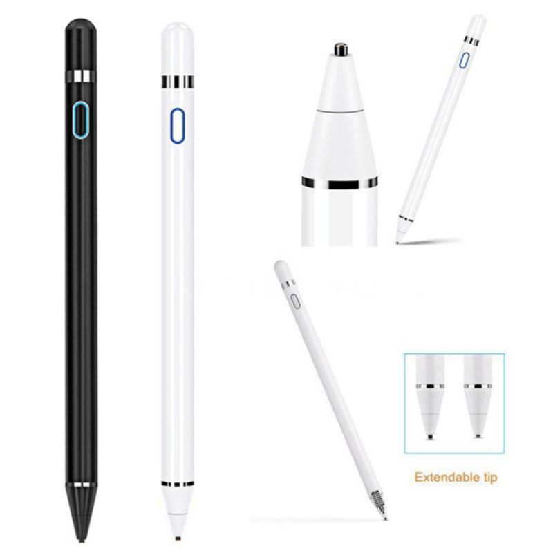DOU Capacitive Pencil Touch Screen Stylus Pen Paint Micro USB Charging Portable for iPhone iPad iOS Android Phone Windows System Tablet