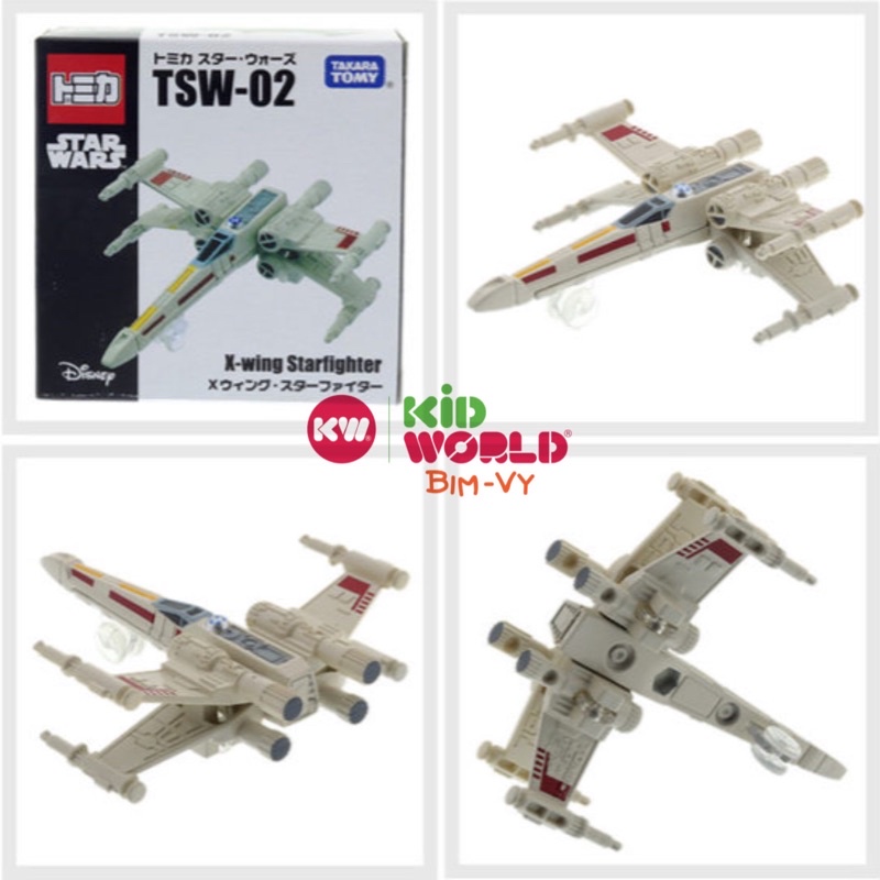 Xe mô hình Tomica Box Disney Star Wars TSW-02 X-wing Starfighter. MS: 706.