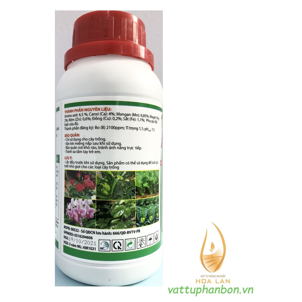 Amino-Combi Phân Bón Vi lượng - Kích thích sinh trưởng - #053A# 250ml