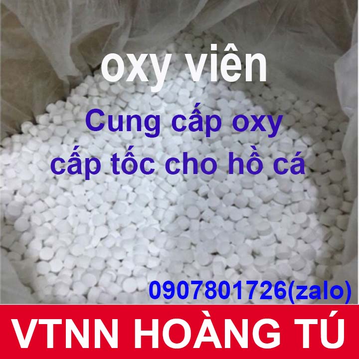 Oxi viên cung cấp oxi cấp tốc cho hồ cá, tép cảnh thủy sinh giúp cá mau lớn và khỏe mạnh