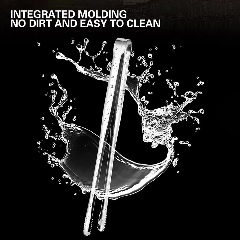 Kẹp Nướng Thức Ăn BBQ Bằng Thép Không Gỉ Chống Dính Có 3 Kích Cỡ