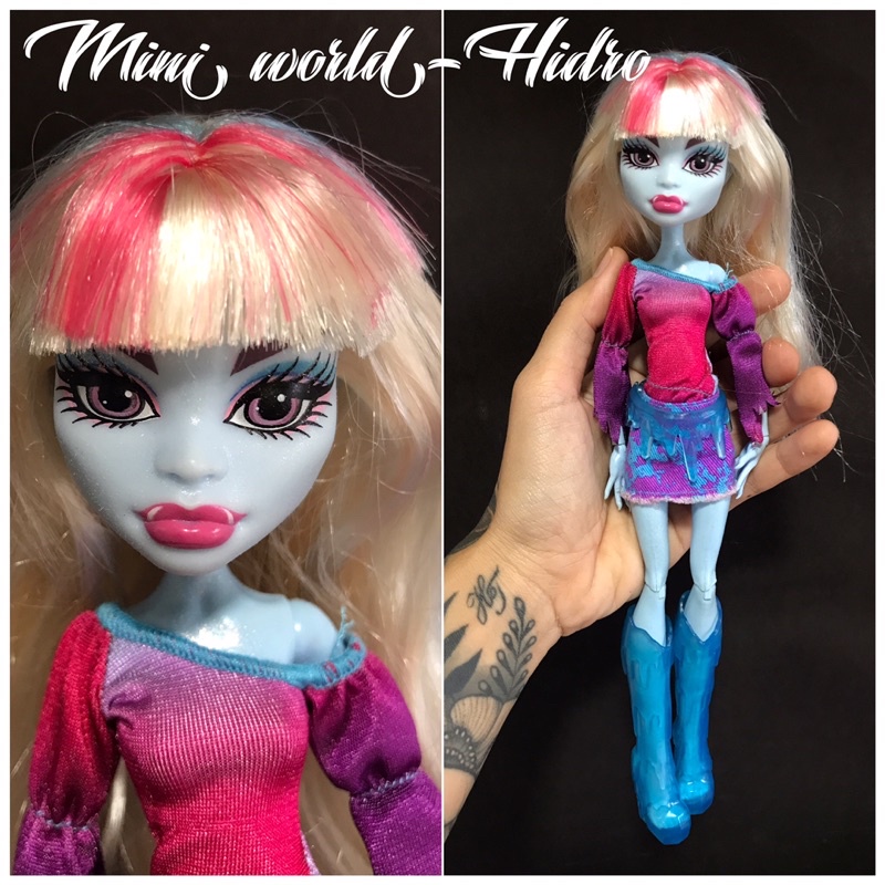 Búp bê MH chính hãng, full đồ. Búp bê monster high. Combo Elsa Disney hậu duệ rainbow phụ kiện