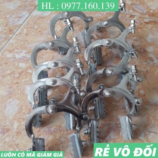 Cụm phanh trước+ má phanh xe đạp