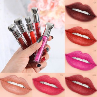 [Hàng mới về] Son bóng màu lì dạng lỏng chống nước lâu trôi màu sắc gợi cảm thể tích 5ml