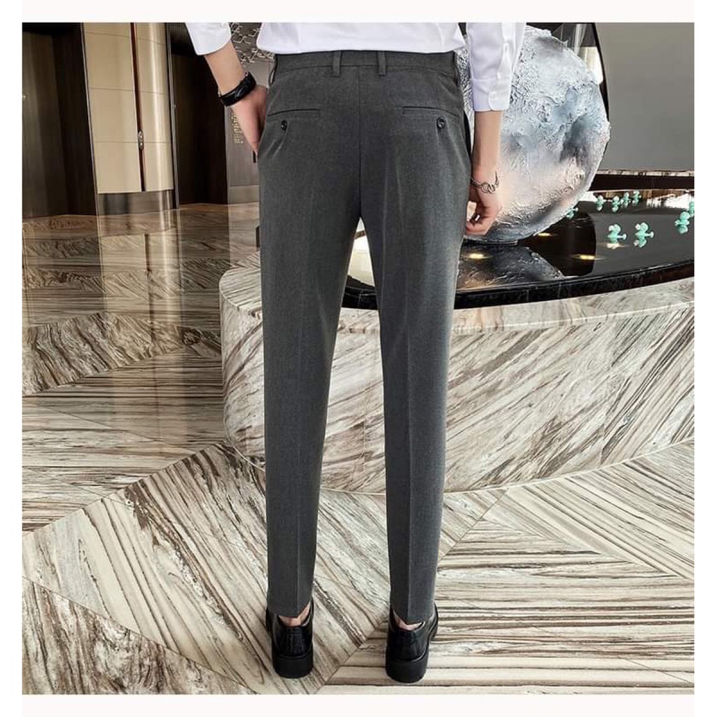 Mẫu Mới Về : Quần tây mix kẹp cao cấp 2 màu Đen + XÁM và Xanh Than ( có video ) | BigBuy360 - bigbuy360.vn