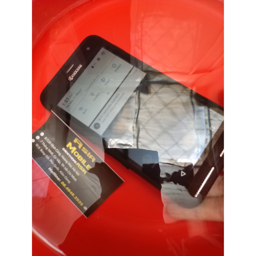 Điện thoại Nhật Kyocera XD 6790 - 1 Nano Sim / Màn hình 5.7" / Ram 2GB / Sim 3G, LTE